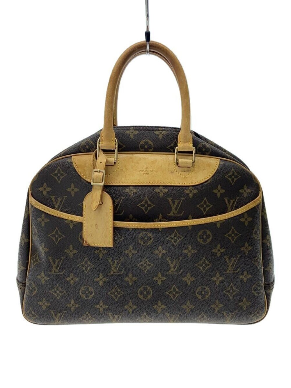 Louis Vuitton Bowling Vanity Deauville Monogram Canvas Handbag LV Brown